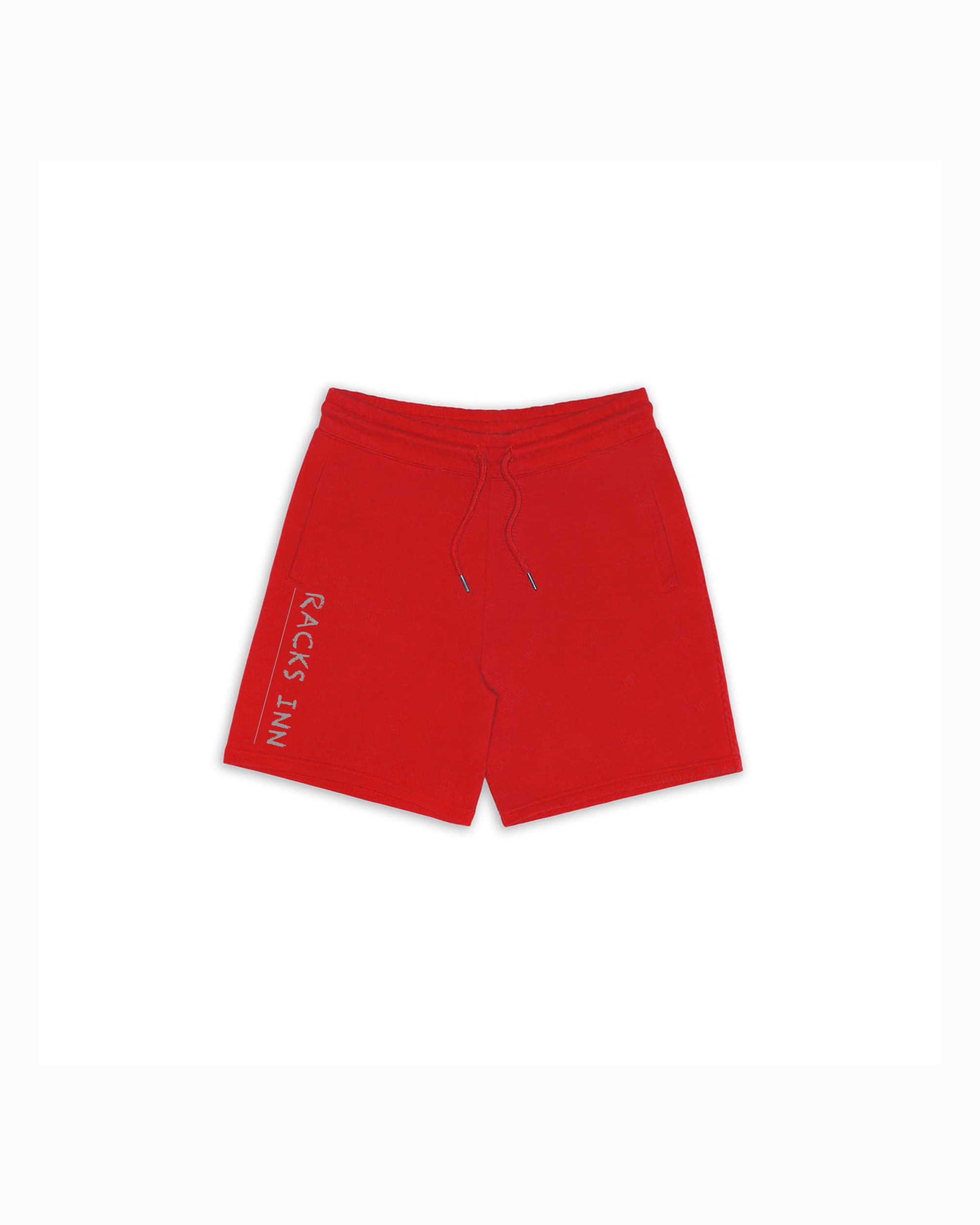 Powder Print Shorts - Red