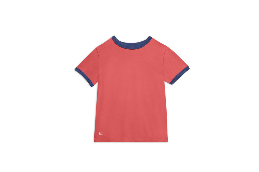 Kids Ringer Tee - Red