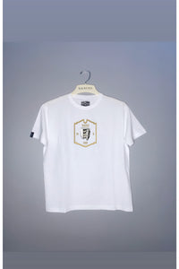 Money Vault T-Shirt - White/Gold