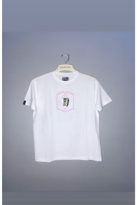 Money Vault T-Shirt - White/Lav
